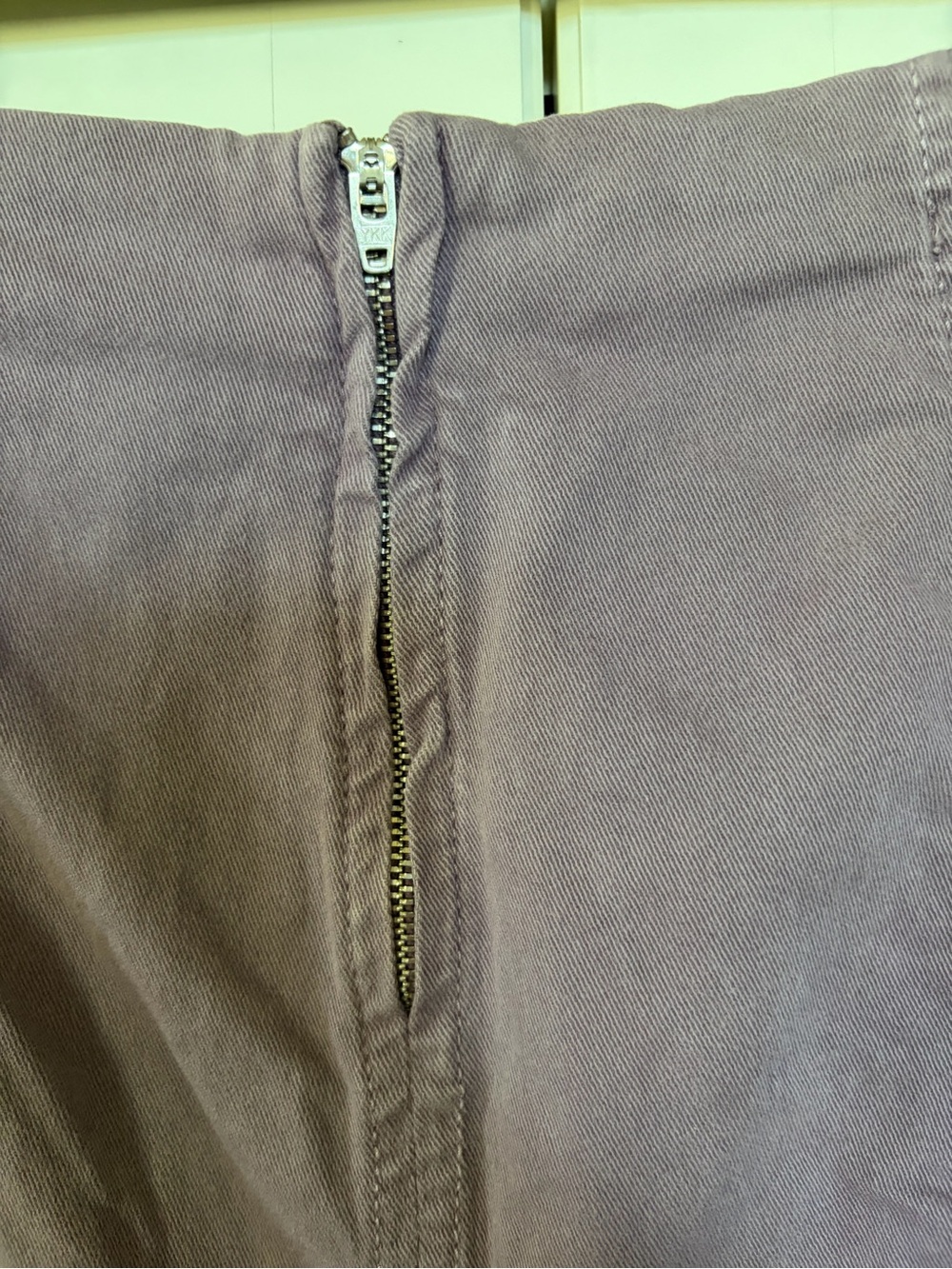 Free People High-Waist Mauve Purple Mini Skirt Size 12 - Picture 5 of 9